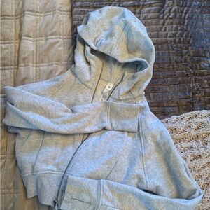 New never worn lululemon scuba crop full zip